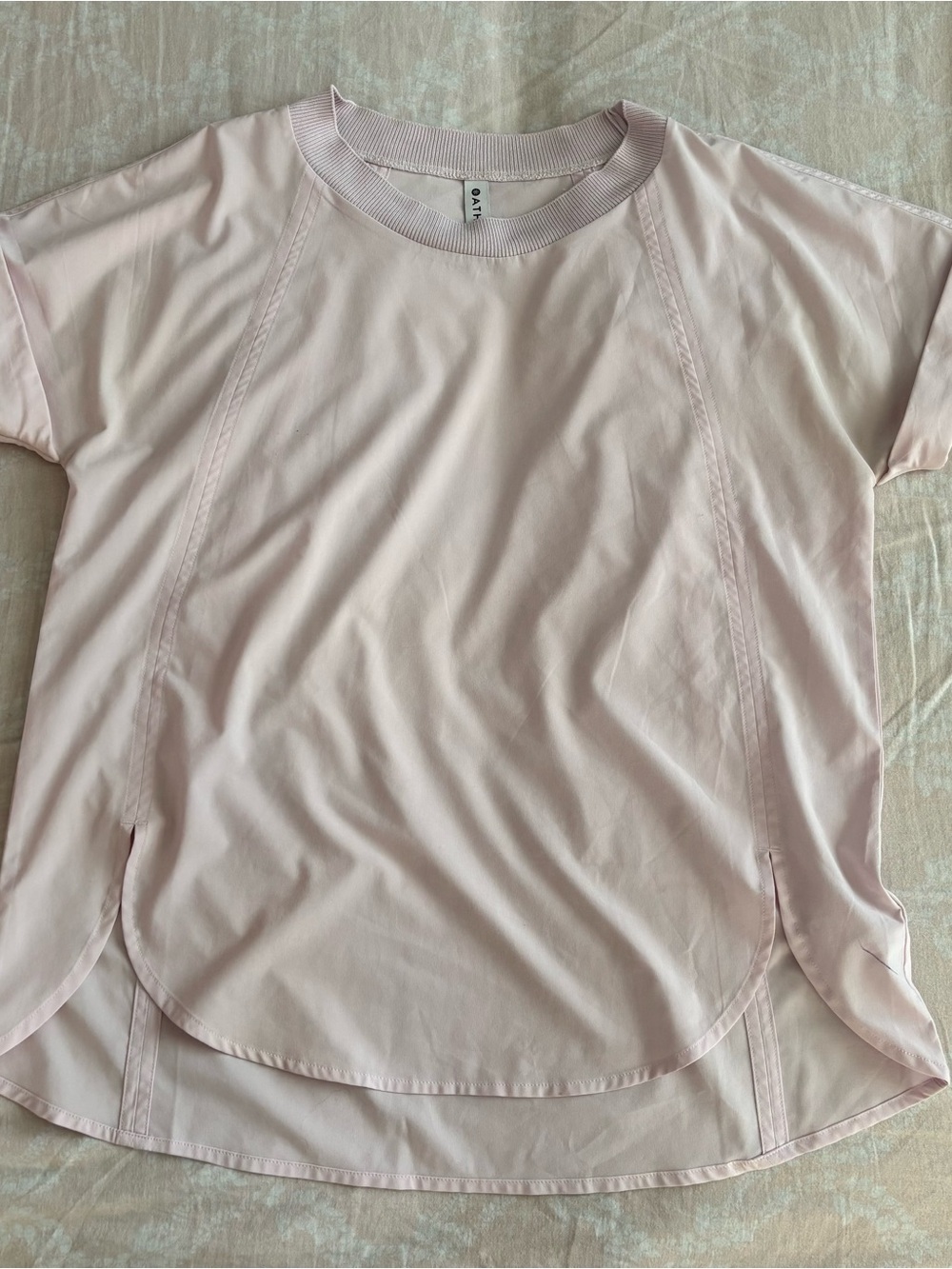 Athleta Soft Blush Short Sleeve Crew Tee